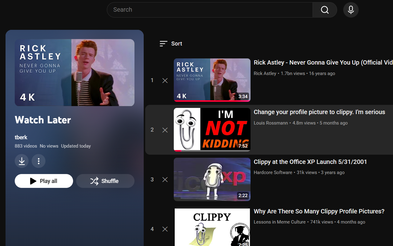 Watch Later Quick Delete for Youtube